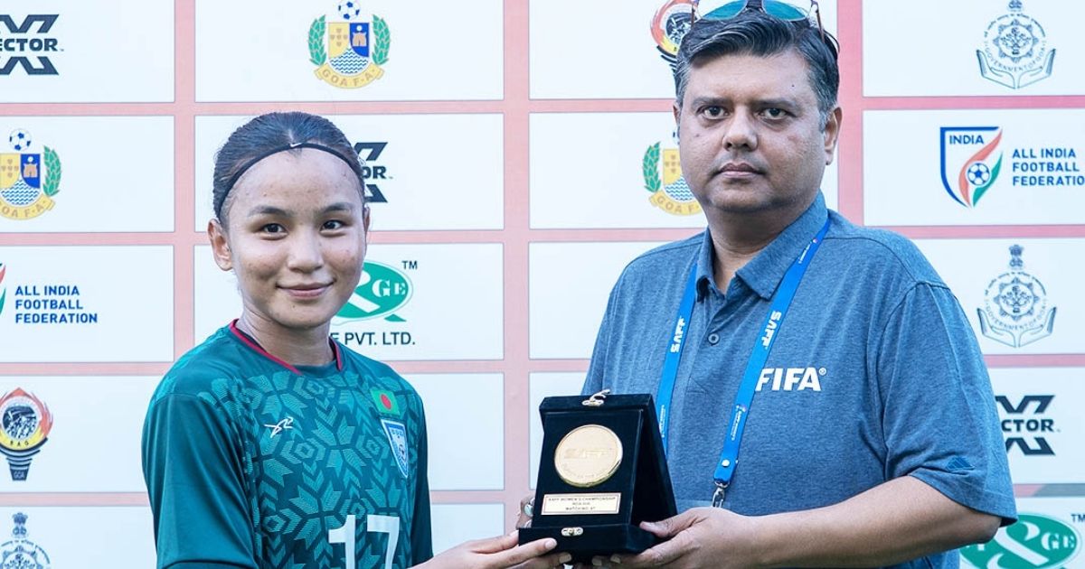 rashmi ghising was named man of the match for nepal vs srilanka 2026 saff womesn championship